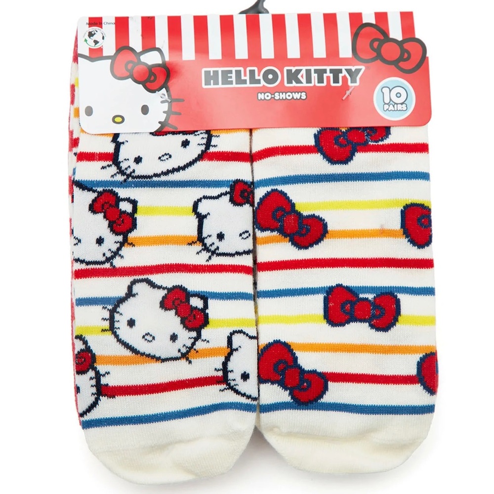 Hello Kitty 10 Pack Socks